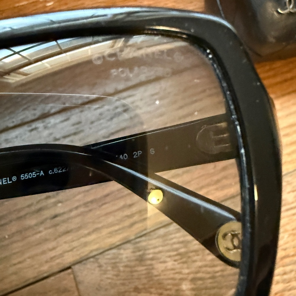 CHANEL Glossy Black Eyewear - Picture 3 of 14